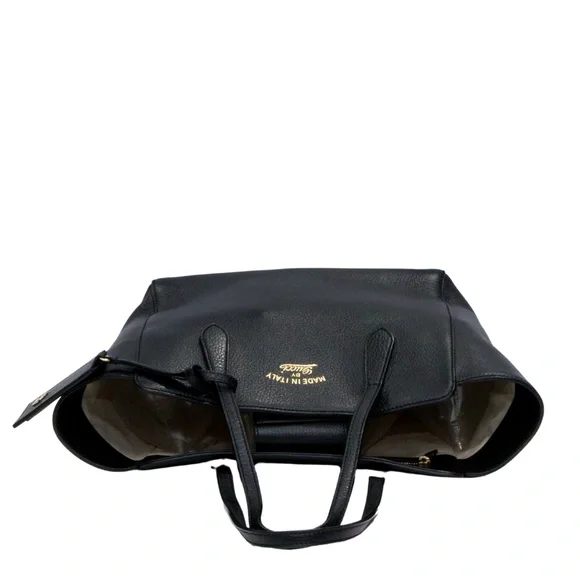 GUCCI SWING LEATHER MEDIUM TOP HANDLE BAG - Picture 6 of 10